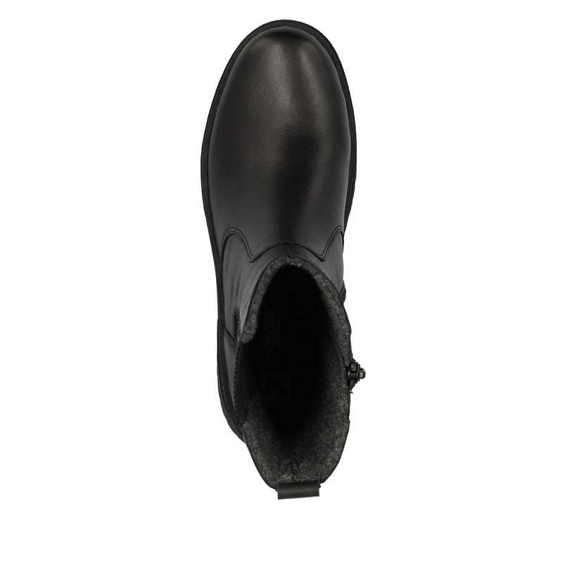 Rieker Artikelnummer W0380-01 Rieker Damen Chelsea Boots deep black Online