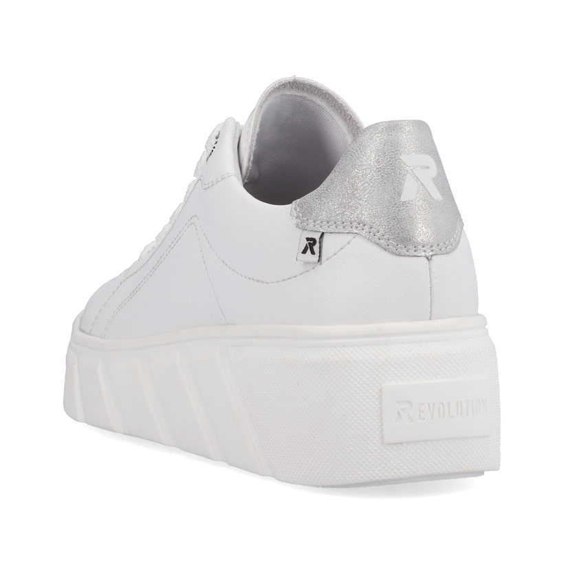 Rieker Artikelnummer W0501-80 Rieker Damen Sneaker Low crystal white Outlet