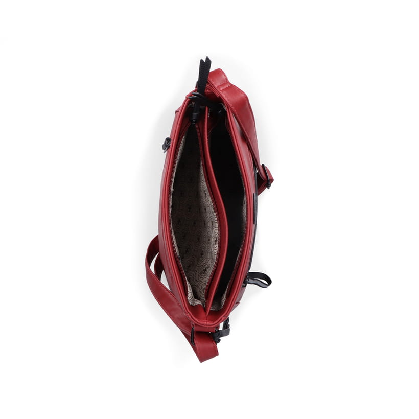 Rieker Artikelnummer H1481-33 Rieker Handtasche feuerrot-schwarz Blitzverkäufe