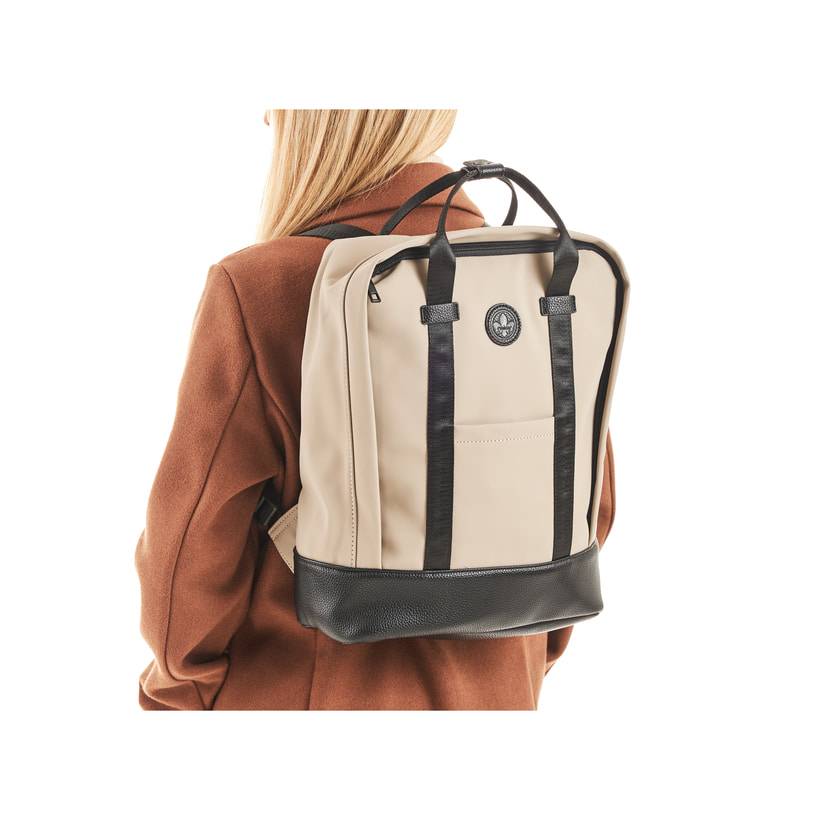 Rieker Artikelnummer H1530-62 Rieker Rucksack sandbeige-schwarz Limitierter Zeitrabatt