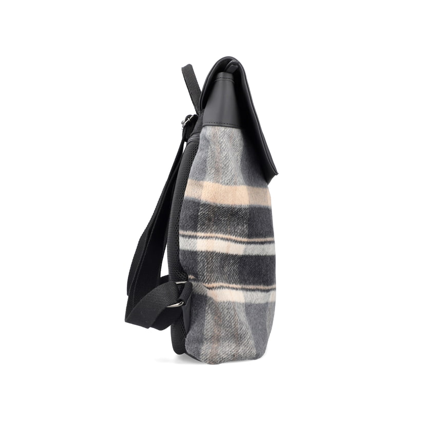 Rieker Artikelnummer H1391-93 Rieker Rucksack schwarz-hellbeige Versandkostenfrei