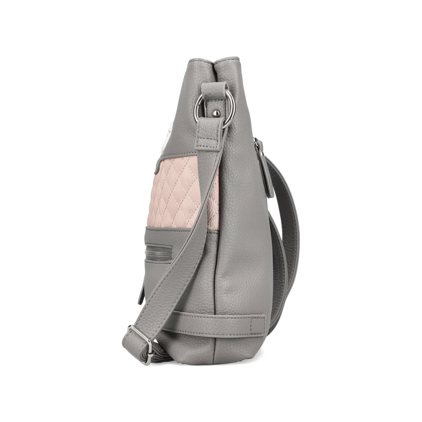 Rieker Artikelnummer H1518-42 Rieker Handtasche mondgrau-altrosa Exklusivangebot