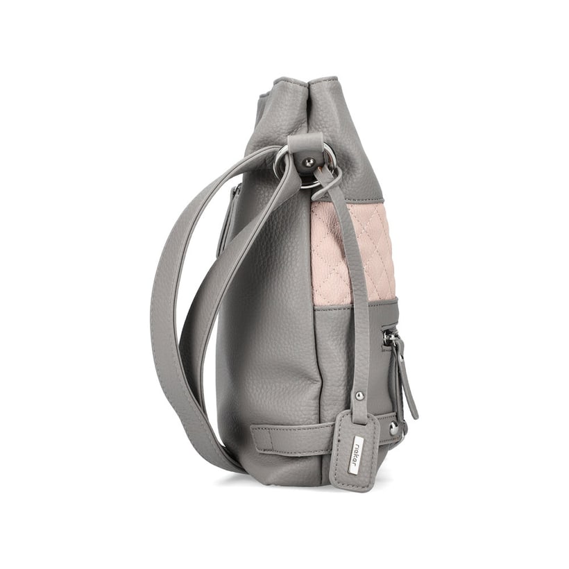 Rieker Artikelnummer H1518-42 Rieker Handtasche mondgrau-altrosa Exklusivangebot