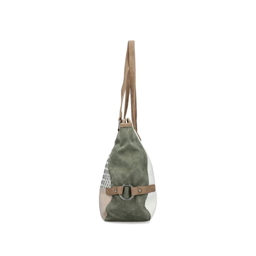 Rieker Artikelnummer H1066-96 Rieker Shopper mintgrün-altweiß-hellbeige Jubiläumsangebot