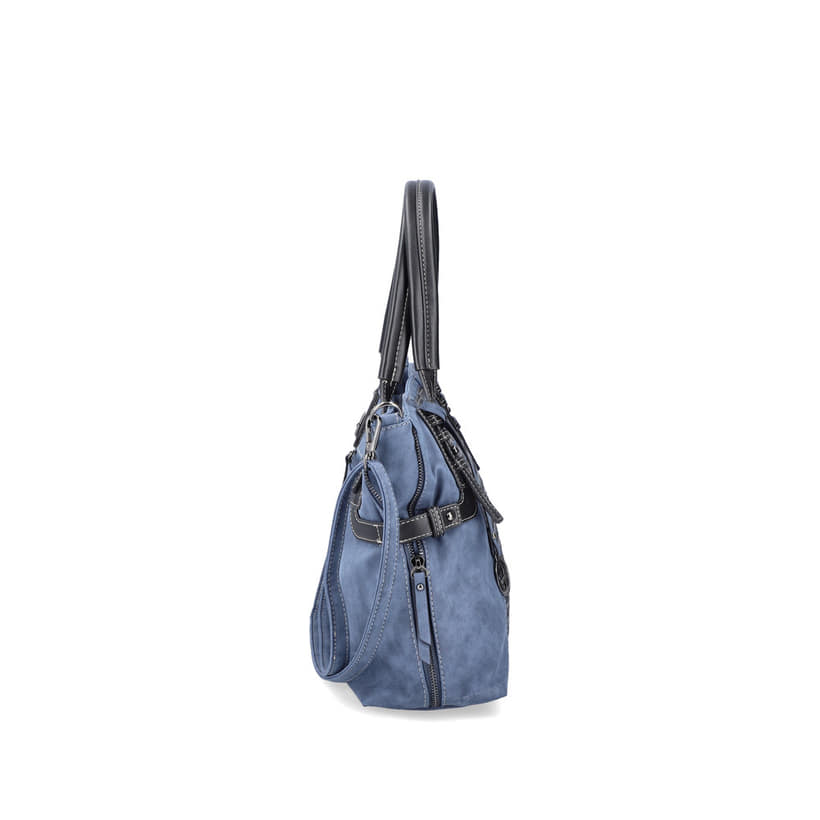 Rieker Artikelnummer H1083-12 Rieker Shopper meeresblau-schwarz Kostenlose Rückgabe