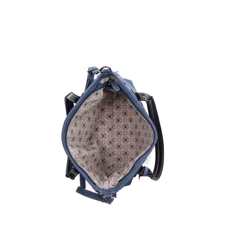 Rieker Artikelnummer H1083-12 Rieker Shopper meeresblau-schwarz Kostenlose Rückgabe