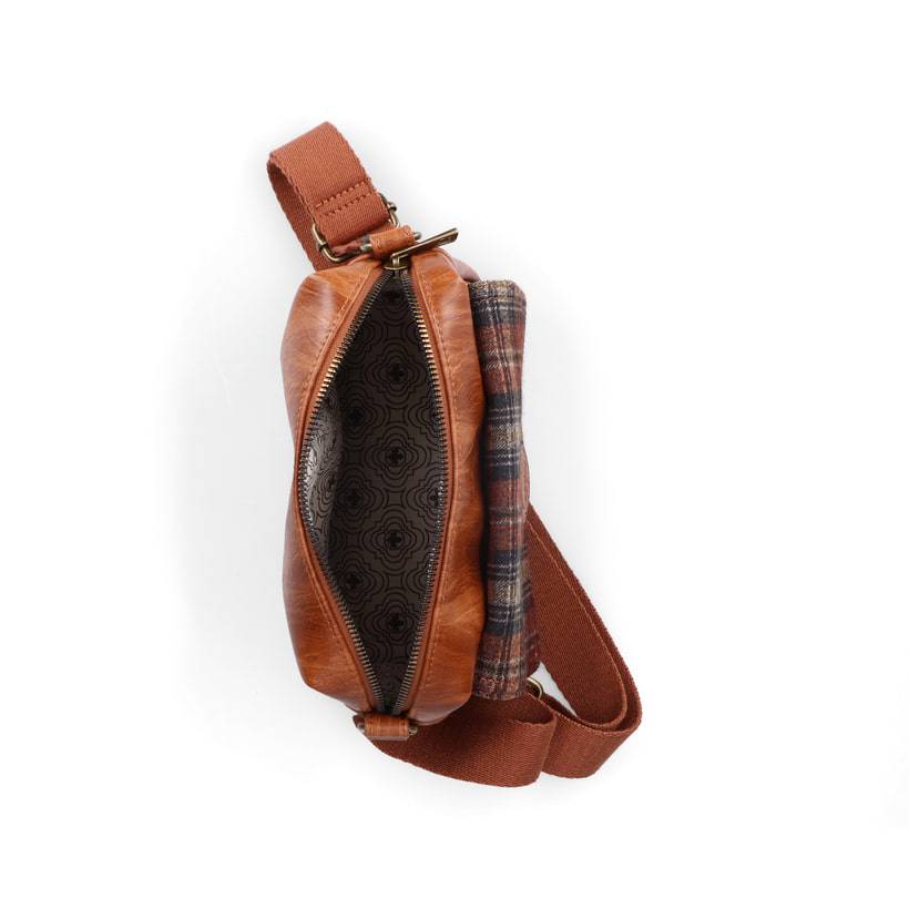 Rieker Artikelnummer H1455-22 Rieker Handtasche karamellbraun-karo Begrenzte Freigabe