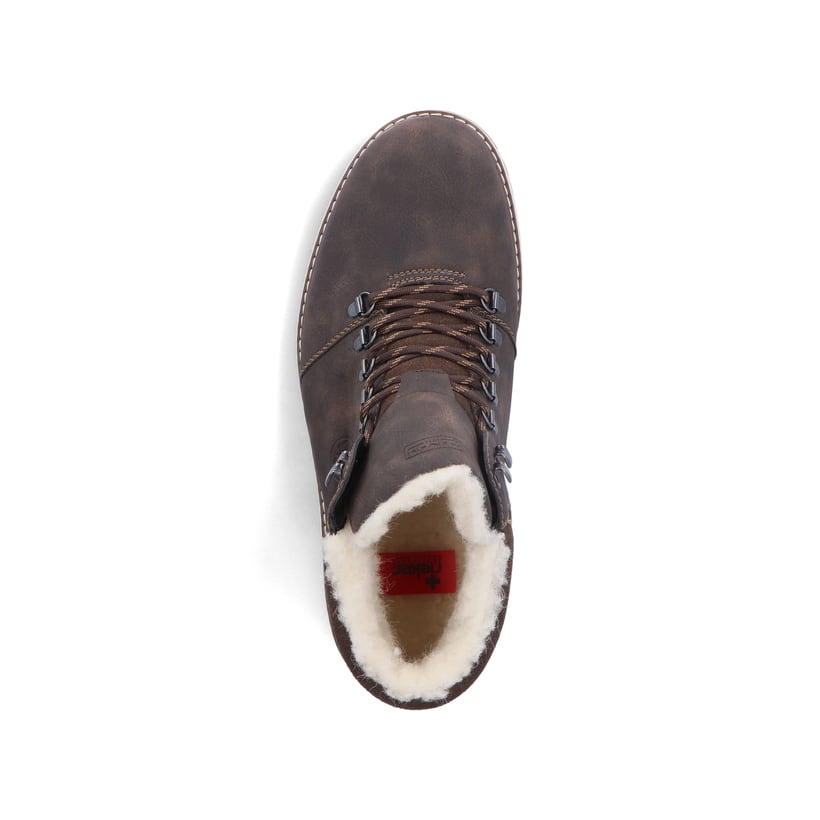 Rieker Artikelnummer F8333-25 Rieker Herren Schnürstiefel mokka Bis zu 50% Rabatt