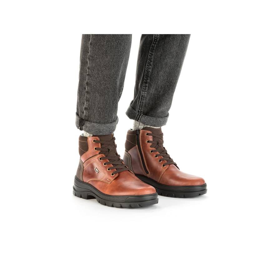 Rieker Artikelnummer F5423-24 Rieker Herren Schnürstiefel kastanienbraun Bis zu 60% Rabatt