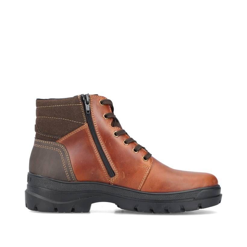 Rieker Artikelnummer F5423-24 Rieker Herren Schnürstiefel kastanienbraun Bis zu 60% Rabatt