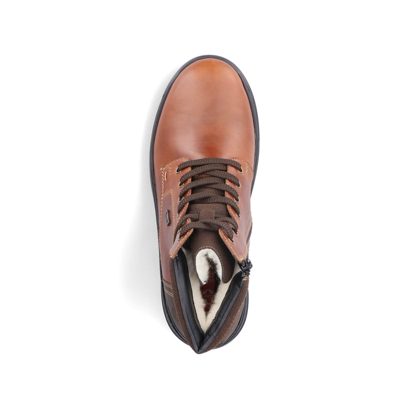 Rieker Artikelnummer F5423-24 Rieker Herren Schnürstiefel kastanienbraun Bis zu 60% Rabatt