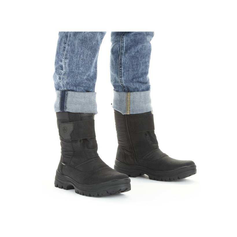 Rieker Artikelnummer F5484-00 Rieker Herren Kurzstiefel asphaltschwarz Sonderangebot der Fabrik