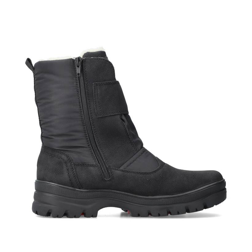 Rieker Artikelnummer F5484-00 Rieker Herren Kurzstiefel asphaltschwarz Sonderangebot der Fabrik