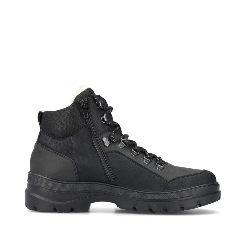 Rieker Artikelnummer F5410-00 Rieker Herren Schnürstiefel nachtschwarz Vierteljährliche Förderung