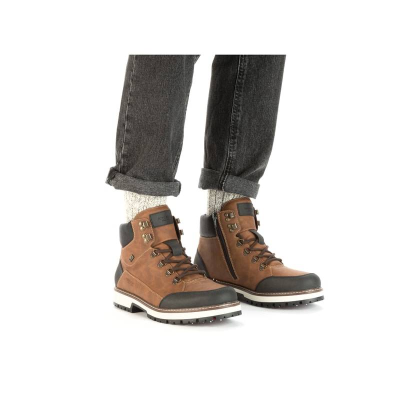 Rieker Artikelnummer F8302-24 Rieker Herren Schnürstiefel nussbraun Bis zu 55% Rabatt