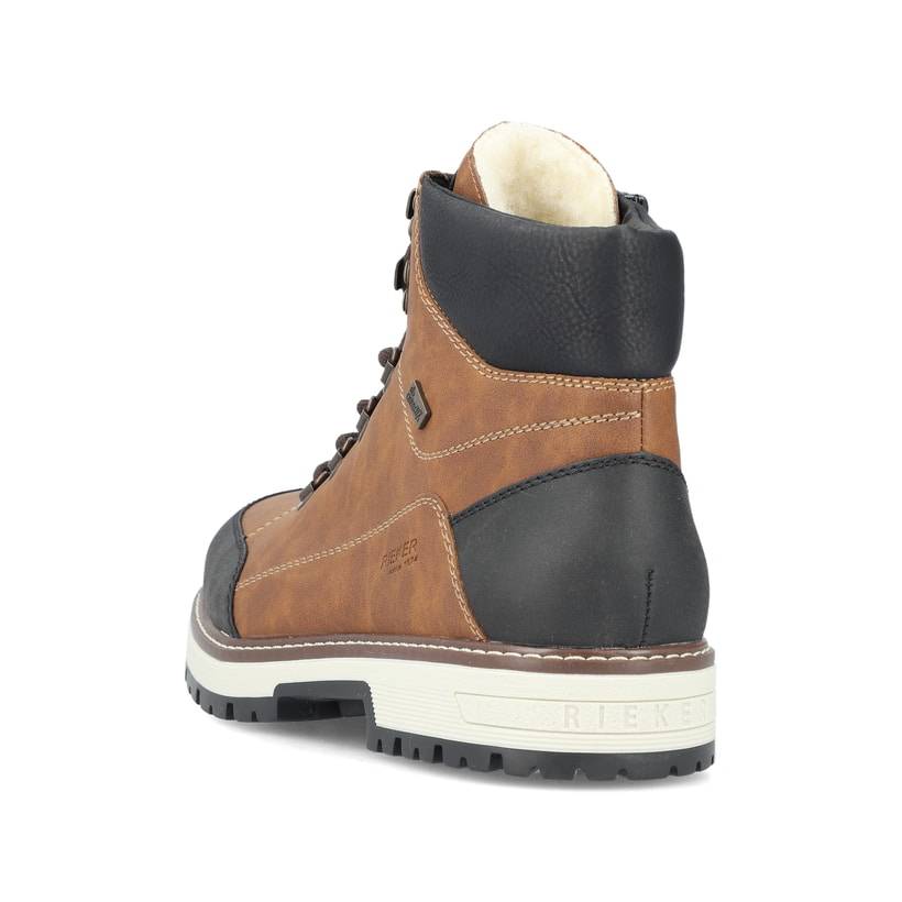 Rieker Artikelnummer F8302-24 Rieker Herren Schnürstiefel nussbraun Bis zu 55% Rabatt