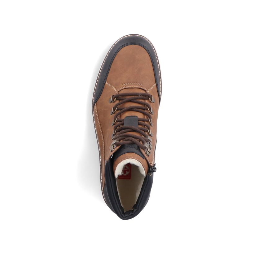 Rieker Artikelnummer F8302-24 Rieker Herren Schnürstiefel nussbraun Bis zu 55% Rabatt