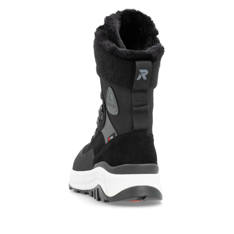 Rieker Artikelnummer W0066-00 Rieker Damen Schnürstiefel carbonschwarz Nur noch ein Tag übrig
