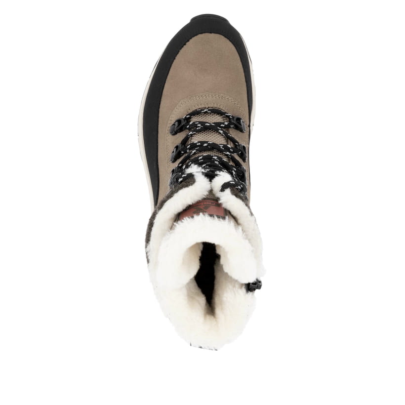 Rieker Artikelnummer W0066-64 Rieker Damen Schnürstiefel braunbeige Riesige Rabatte