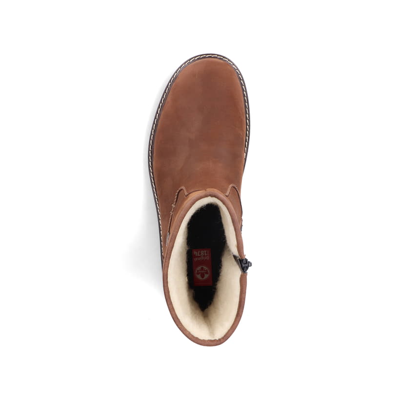 Rieker Artikelnummer 39870-22 Rieker Herren Kurzstiefel kupferbraun Clearance-Verkauf