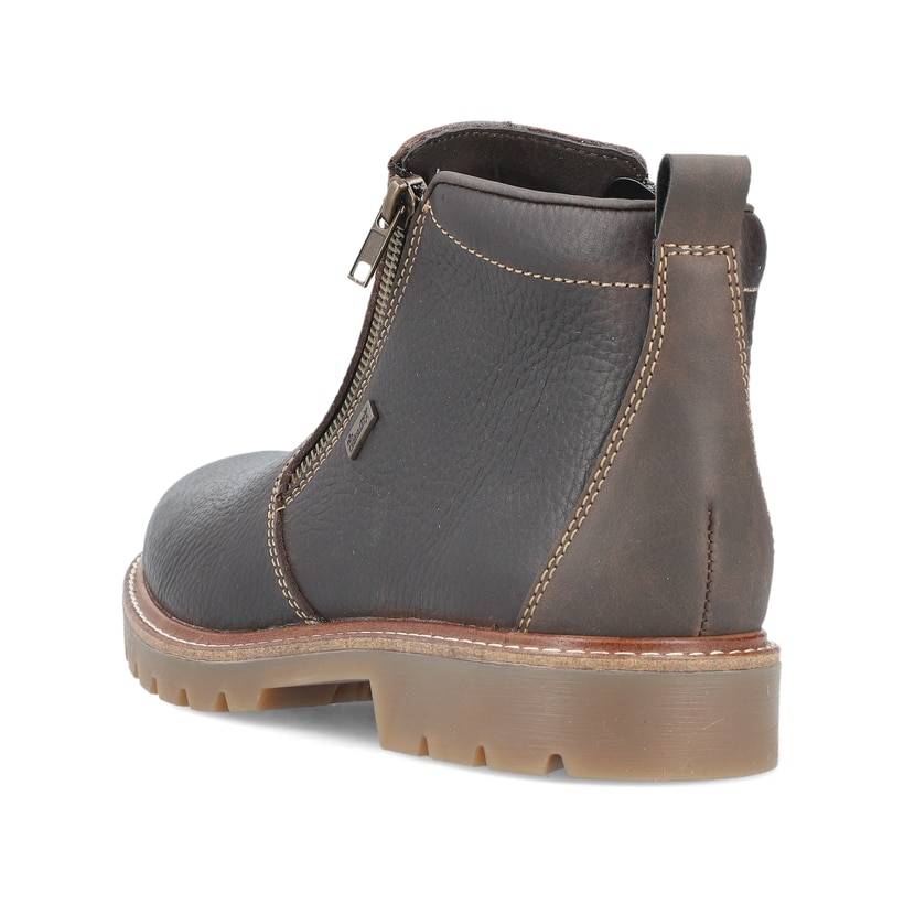 Rieker Artikelnummer 39871-25 Rieker Herren Kurzstiefel schwarzbraun Im Verkauf