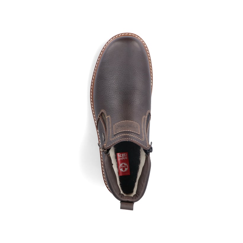 Rieker Artikelnummer 39871-25 Rieker Herren Kurzstiefel schwarzbraun Im Verkauf