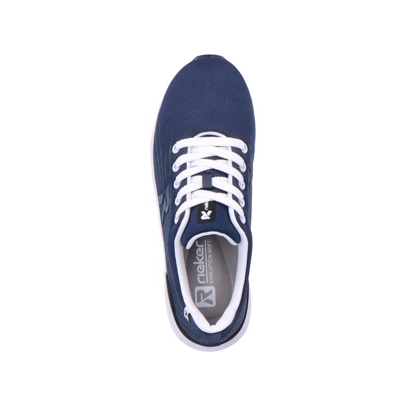 Rieker Artikelnummer 40108-14 Rieker Damen Sneaker Low ocean blue Rabatte dieses Monats