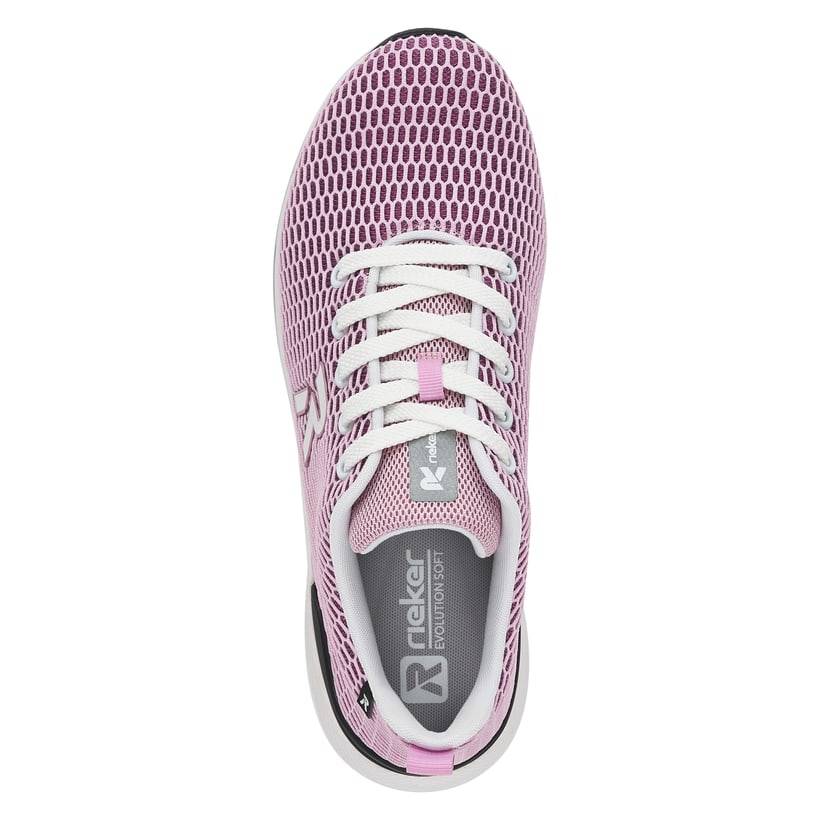 Rieker Artikelnummer 40103-30 Rieker Damen Sneaker Low soft pink 2025