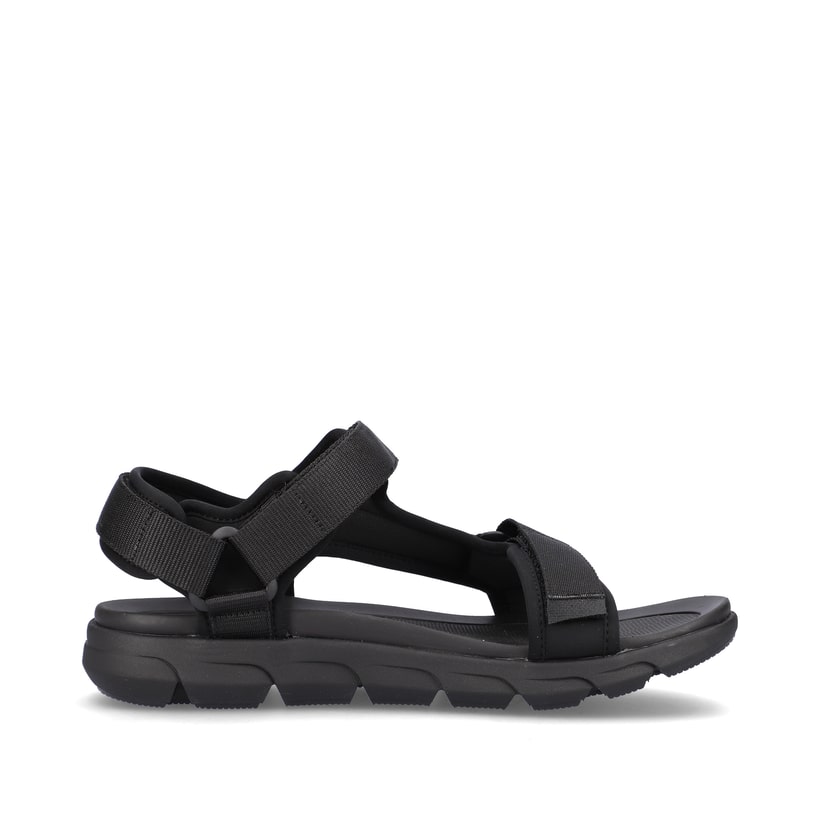 Rieker Artikelnummer 20802-01 Rieker Herren Trekkingsandalen deep black Outlet