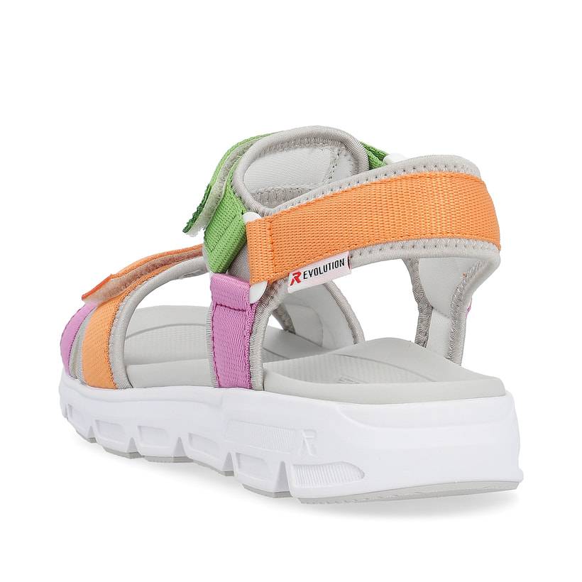 Rieker Artikelnummer V8401-91 Rieker Damen Trekkingsandalen mehrfarbig Auslauf