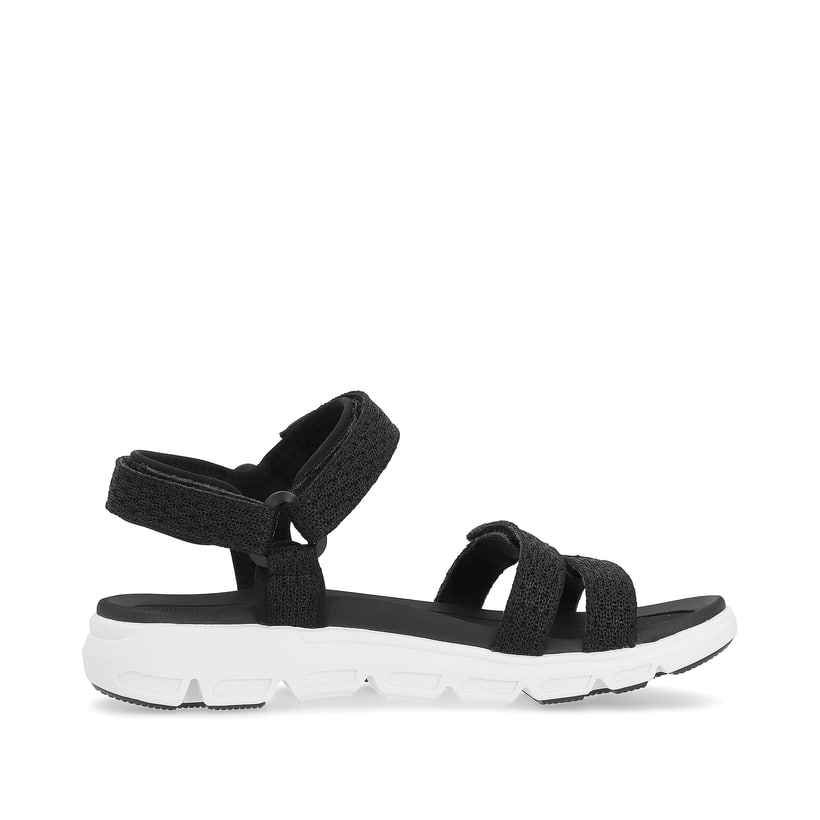 Rieker Artikelnummer V8452-00 Rieker Damen Trekkingsandalen deep black Angebote