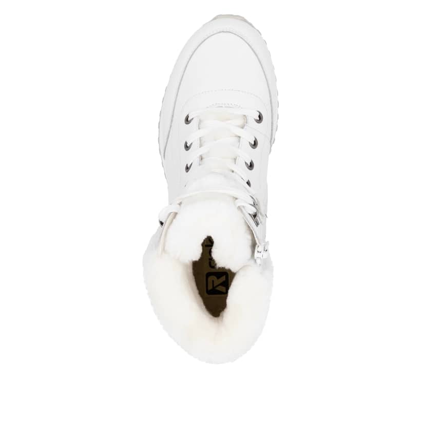 Rieker Artikelnummer W0670-80 Rieker Damen Schnürstiefel kristallweiß Hotsell