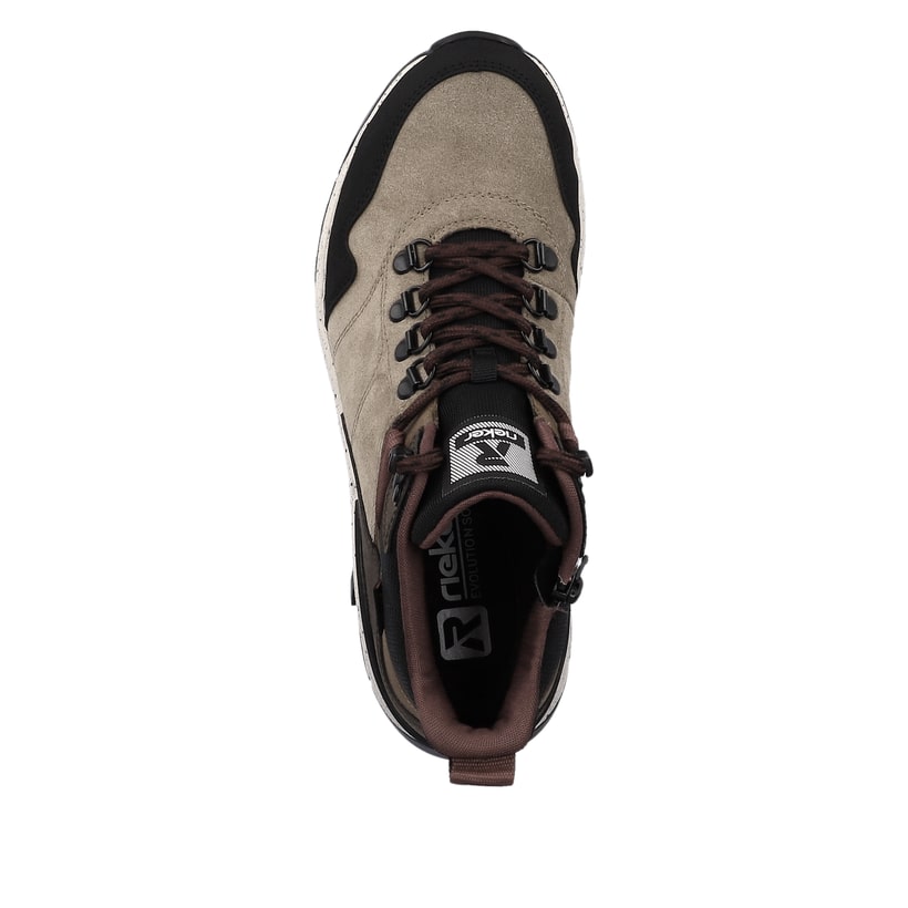 Rieker Artikelnummer W0062-64 Rieker Damen Sneaker High chocolate brown Kostenloser Versand