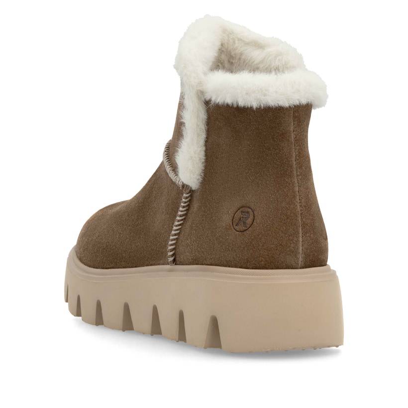 Rieker Artikelnummer W2071-20 Rieker Damen Kurzstiefel zimtbraun Fabrikpreis