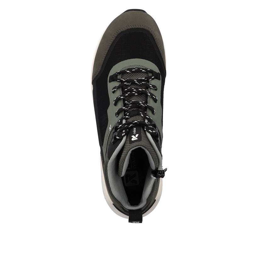 Rieker Artikelnummer 40460-54 Rieker Damen Sneaker High leaf green Sonderangebot