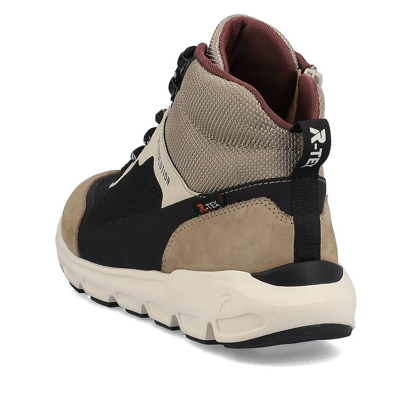 Rieker Artikelnummer 40460-62 Rieker Damen Sneaker High hazel-wood black Rabatt