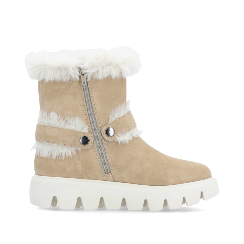 Rieker Artikelnummer W2073-62 Rieker Damen Kurzstiefel lehmbeige Versandkostenfrei