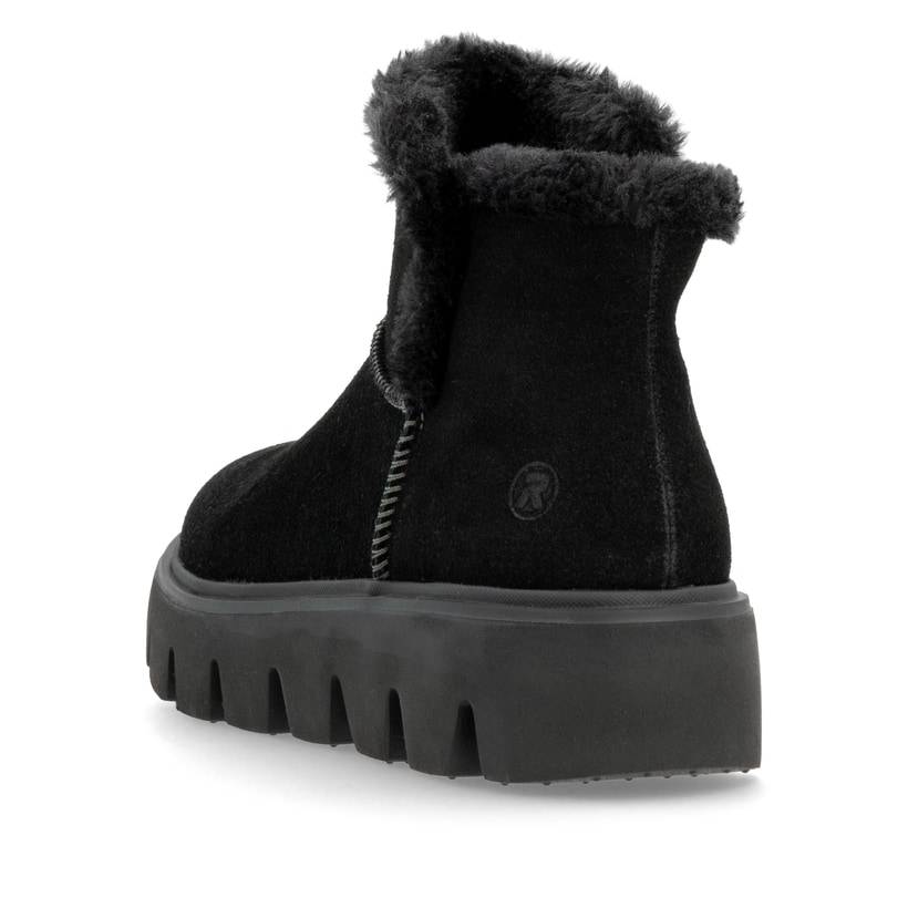 Rieker Artikelnummer W2071-00 Rieker Damen Kurzstiefel tiefschwarz Großer Ausverkauf