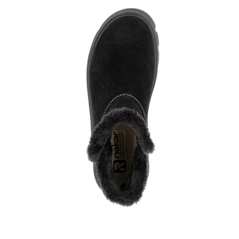 Rieker Artikelnummer W2071-00 Rieker Damen Kurzstiefel tiefschwarz Großer Ausverkauf