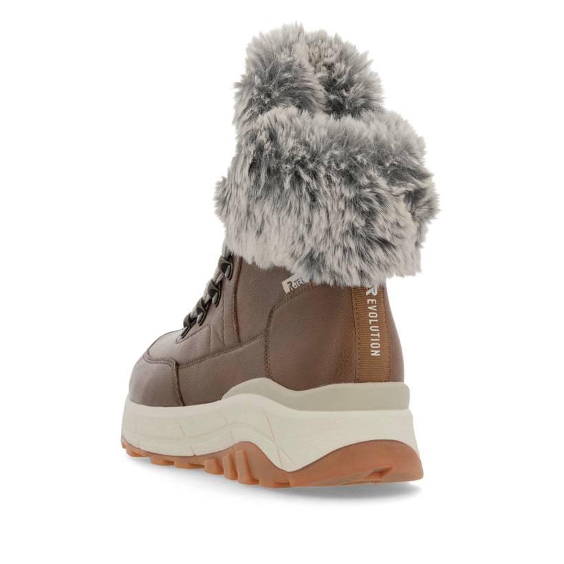 Rieker Artikelnummer W0063-22 Rieker Damen Schnürstiefel zimtbraun Cyber Monday