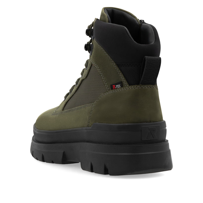 Rieker Artikelnummer U1270-54 Rieker Herren Schnürstiefel khaki Lagerräumung