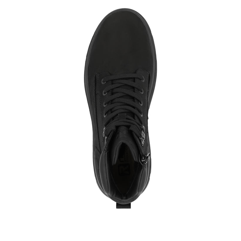 Rieker Artikelnummer U1270-00 Rieker Herren Schnürstiefel asphaltschwarz Top Angebot