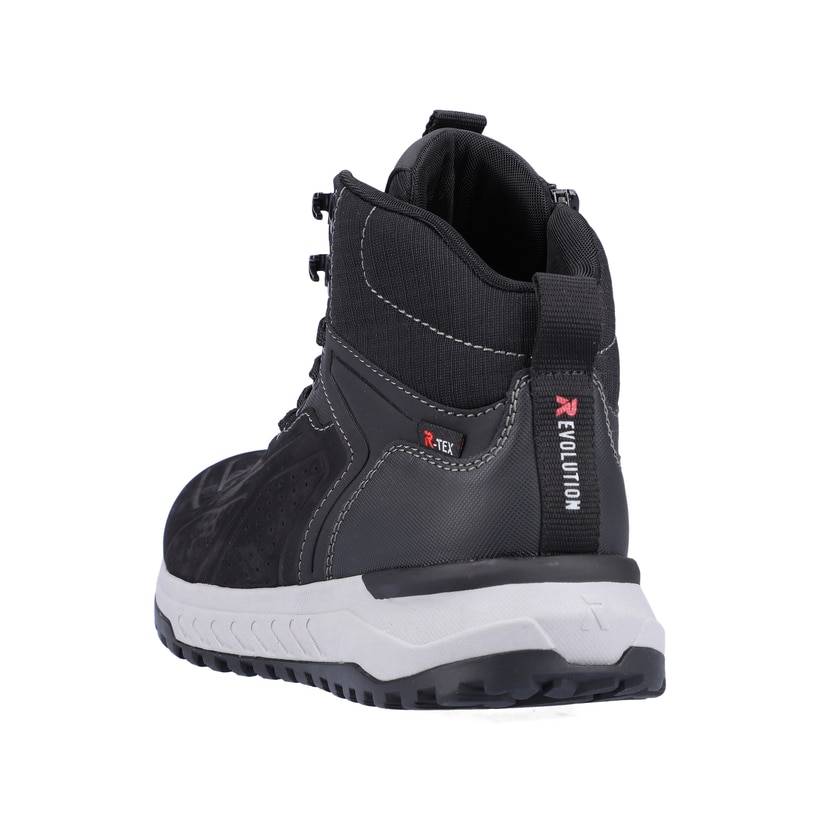 Rieker Artikelnummer U0161-00 Rieker Herren Sneaker High noir Neueste Mode