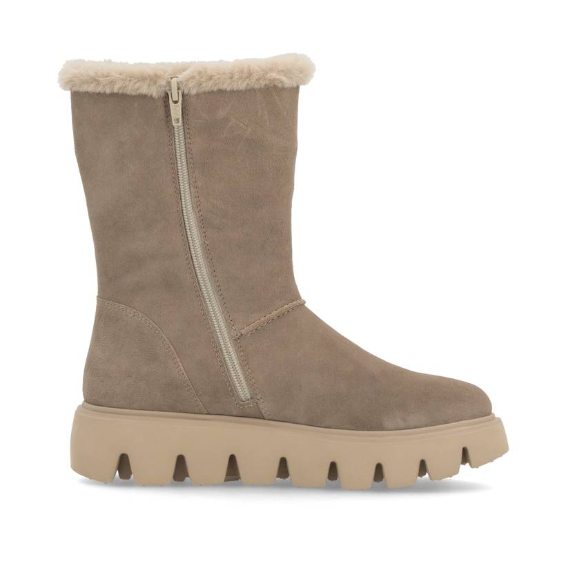 Rieker Artikelnummer W2072-64 Rieker Damen Hochschaftstiefel graubeige Neuheiten