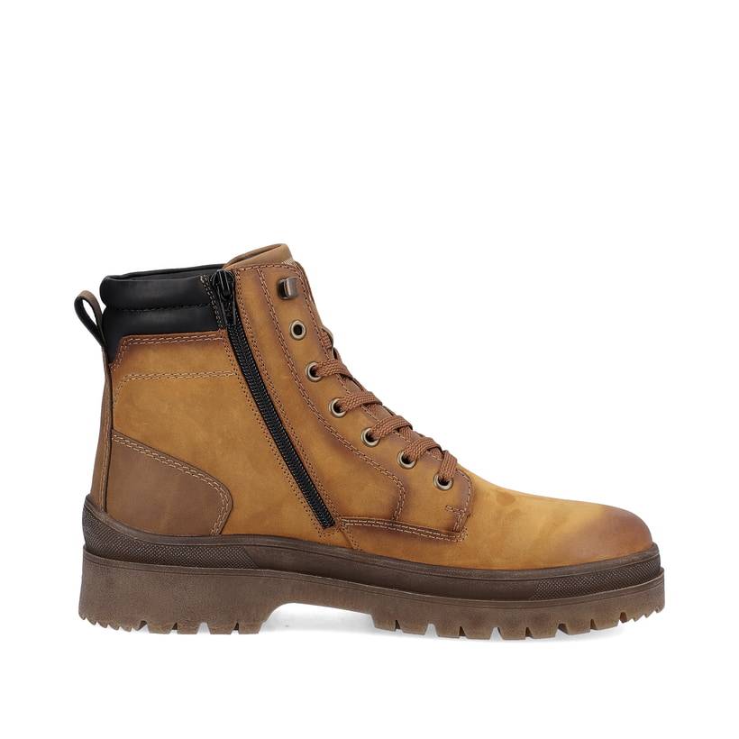 Rieker Artikelnummer U0272-68 Rieker Herren Schnürstiefel wood brown Saisonale Angebote