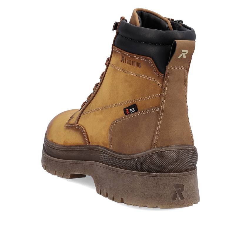 Rieker Artikelnummer U0272-68 Rieker Herren Schnürstiefel wood brown Saisonale Angebote