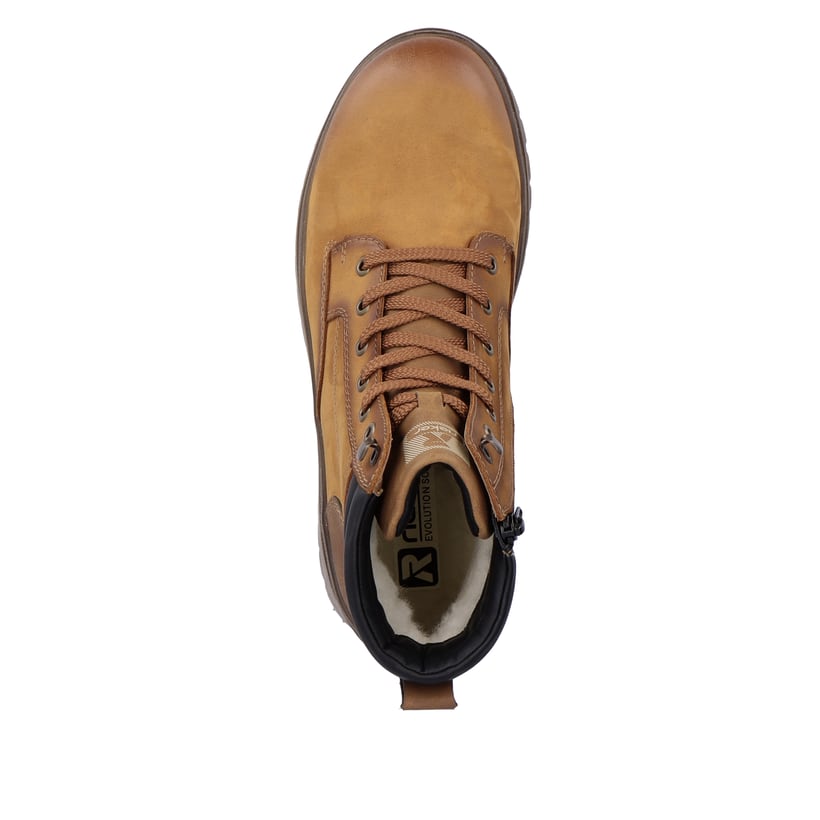 Rieker Artikelnummer U0272-68 Rieker Herren Schnürstiefel wood brown Saisonale Angebote
