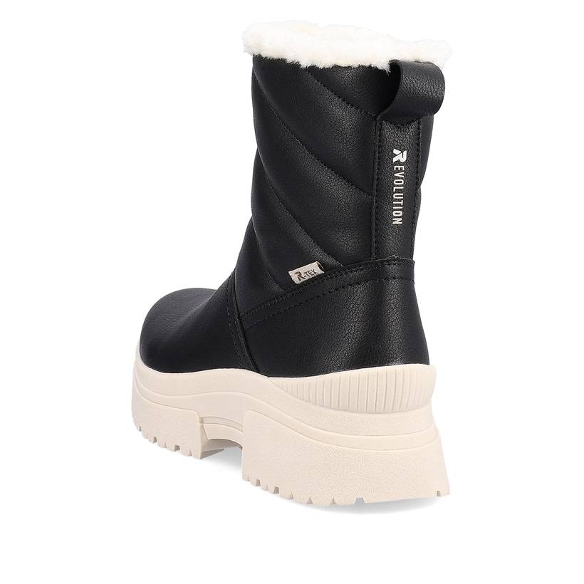 Rieker Artikelnummer W0373-00 Rieker Damen Kurzstiefel night black Kauf eins, bekomm eins gratis