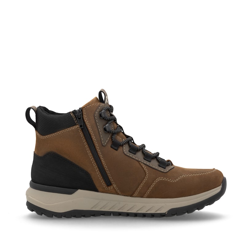 Rieker Artikelnummer U0172-22 Rieker Herren Schnürstiefel nougatbraun Tägliche Deals