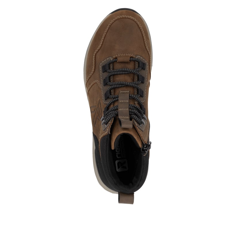 Rieker Artikelnummer U0172-22 Rieker Herren Schnürstiefel nougatbraun Tägliche Deals